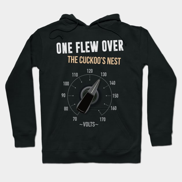 One Flew Over the Cuckoo's Nest - Alternative Movie Poster Hoodie by MoviePosterBoy